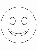 Coloring Emoji Emojis Pages Classic Smile Ws Kids sketch template