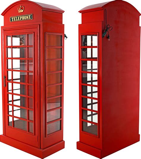 bring  british phone booth   home  design