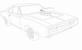 Dukes Hazzard Getcolorings Charger Furious sketch template
