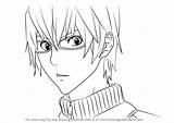 Bakuman Draw Step Drawing Takagi Akito Drawingtutorials101 Anime Previous Next sketch template