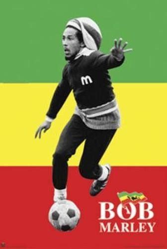 Bob Marley Soccer Poster B5