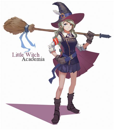 diana cavendish little witch academia drawn by doren