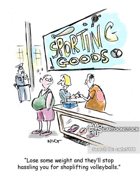 shop lifter cartoons and comics funny pictures from cartoonstock