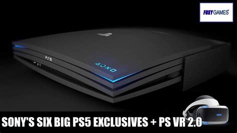 Sony Have 6 Big Ps5 Exclusives In Dev Ps5 4x Faster Than Ps4 Pro Ps