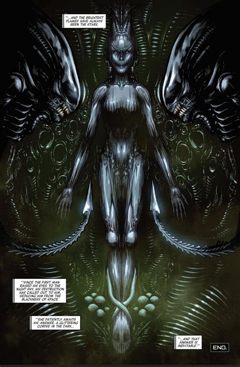 alien reveals  creation    xenomorph android hybrid