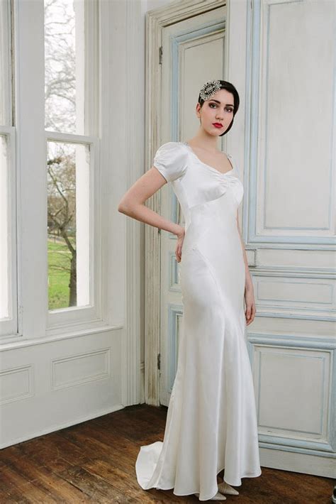 meet the new violette my 1930s style wedding dress with
