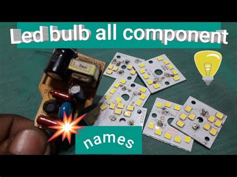 components led bulb circuit  names  circuit youtube