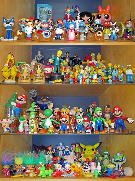 toy collection shelf display  compilation photo  variou flickr