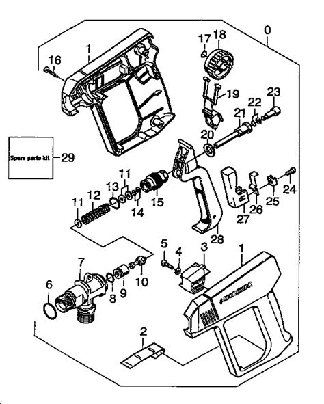 pressure washer gun parts diagram hanenhuusholli