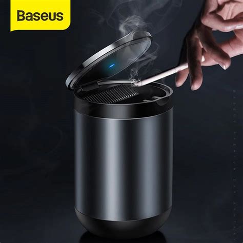 tempat abu rokok asbak baseus car ashtray cup holder tong sampah mobil