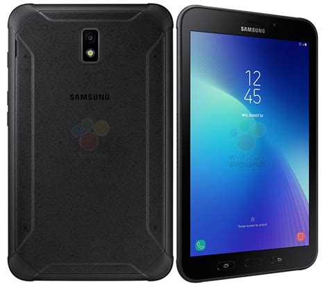 samsung galaxy tab active  rugged tablet    bixby support fingerprint sensor surfaces
