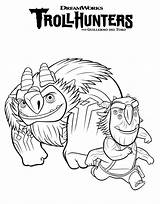 Trollhunters Blinky Trolls Cazadores Colorare Dreamworks Ausmalbilder Aaarrrgghh Pintar Gunmar Claire Draal Ausmalbild Morgana Trol Scribblefun Kleuren Dibujalandia sketch template