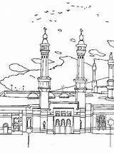 Eid Isra Miraj Masjid Kartun Mewarnai Putih Mesjid Animasi Coloriages Karikatur Familyholiday Allahou Islamiques Islamique Ramadan Dan Islami sketch template