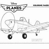 Dusty Planes Coloring Disney Crophopper Surpass Ripslinger Race sketch template
