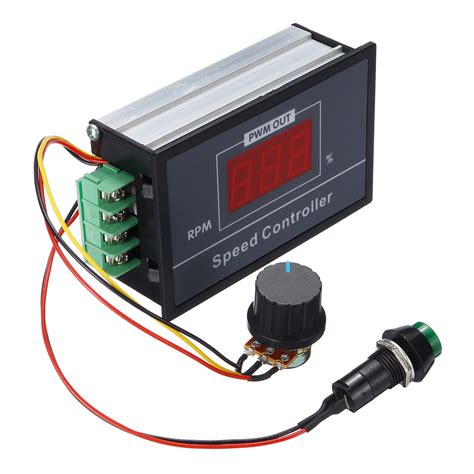 dc    speed pwm controller adjustable motor controller  digital display alexnldcom