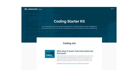 coding starter kit research stash
