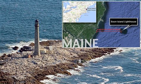 new england s tallest lighthouse on boon island is up for sale daily mail online