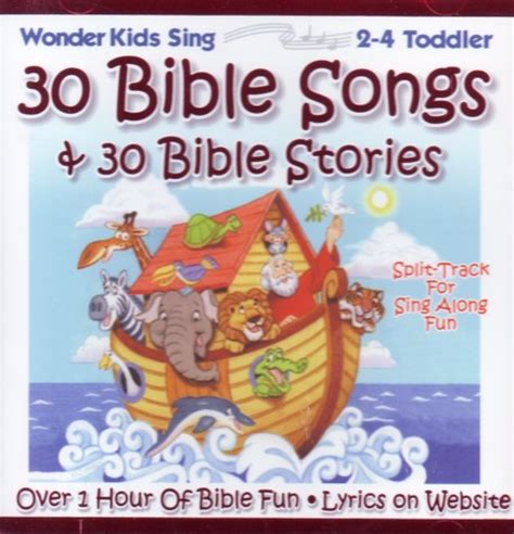 cd  bible songs  bible stories  kids cd icm books