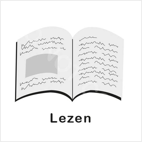 pictogram lezen lezen van boeken lijn pictogram concept lezing van lineaire vectorillustratie