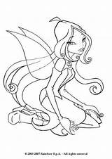 Winx Club Flora Coloring Pages Drawing Fairy Drawings Ausmalbilder Ausmalen Colouring Bilder Popular Print Kids Getdrawings Clipart Azcoloring Coloringhome sketch template