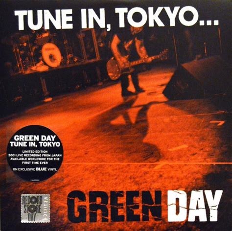 Green Day Tune In Tokyo 2014 Blue Translucent