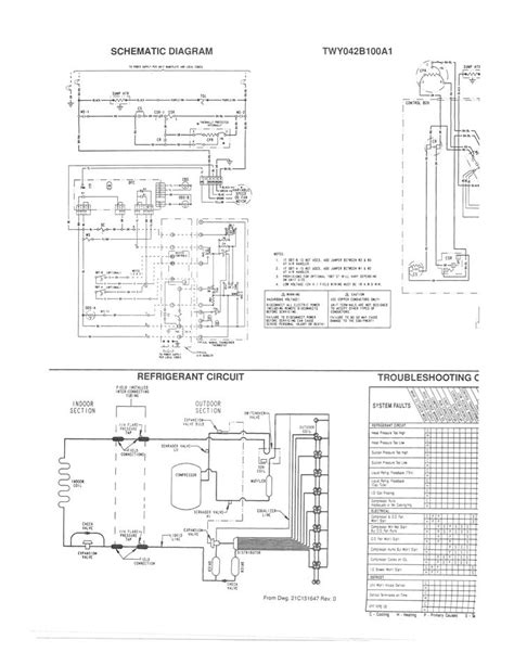 wiring diagram  ac unit thermostat fresh trane hvac wiring