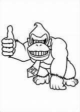 Coloring Pages Mario Kong Donkey Super Kart Printable Coloring4free Bojanke Bros Color Za Comments Kids Print Coloringhome Library Clipart sketch template