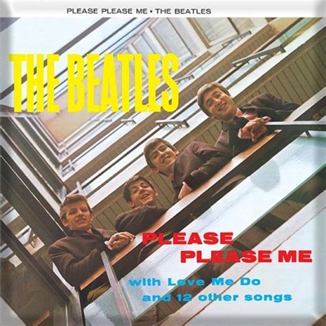 Beatles Please Please Me Album Fridge Magnet Rockmerch