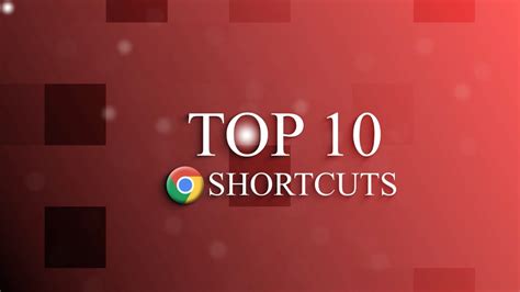 chrome shortcuts part  youtube