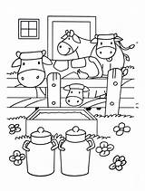 Ferme Chats Tracteurs Tracteur Coloriages Enfants Fermier sketch template