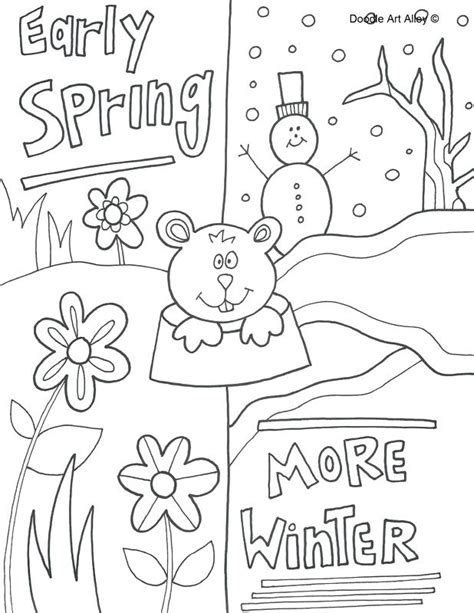 printable groundhog coloring pages printable world holiday