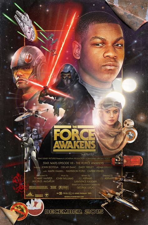 40 epic posters for star wars the force awakens