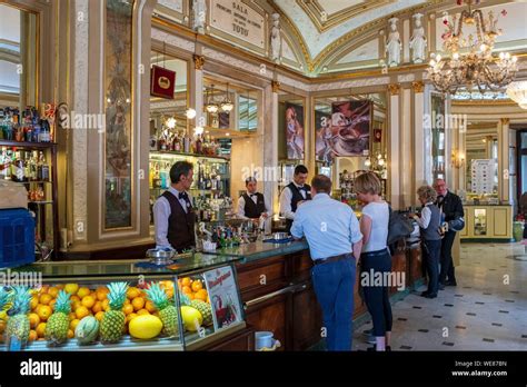 gran caffe gambrinus naples  res stock photography  images alamy