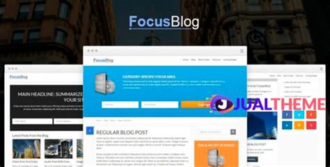 Thrive Themes Focusblog Theme Jual Theme And Plugin Wordpress Premium