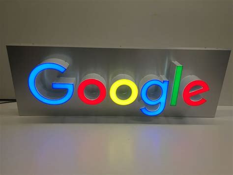 google wall display lichtbak voor kantoor aluminium catawiki