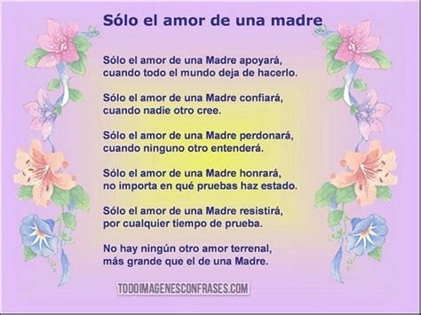 Imagenes Con Frases Poemas Del Dia De La Madre Imágenes