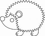 Hedgehog Coloring Cute Drawing Pages Line Clipart Outline Kids Hedgehogs Shadow Printable Cartoon Cliparts Clipartfest Lion Edge Icon Getdrawings Sheet sketch template