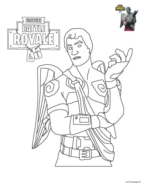 coloring pages  fortnite characters  image  coloring page