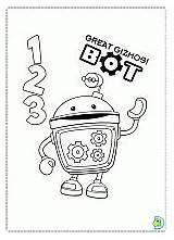 Coloring Umizoomi Dinokids Pages Book sketch template