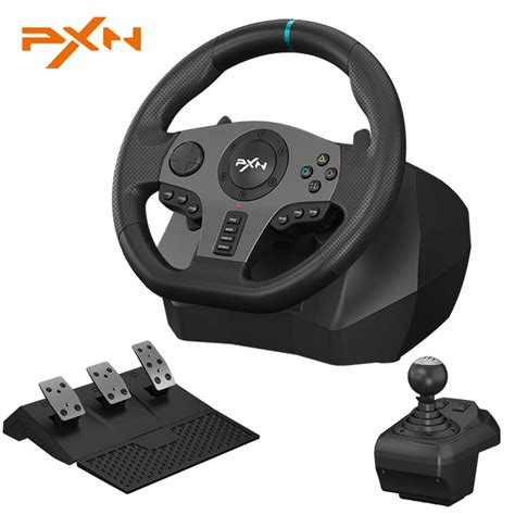 xbox steering wheel pxn  racing wheel  car sim driving gaming steering wheel
