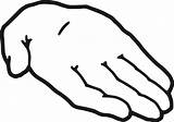 Extended Kartun Pixabay Anbieten Memberikan Openclipart Vektor Giving Menawarkan Ausgebaut Geben Clipground Akce Mencuci Laki Similars Glove sketch template