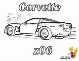 Coloring Pages Car Corvette Cars Color Porsche Silhouette Drawing Choose Board Fast Chevrolet Super Jaguar sketch template