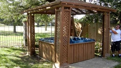 Hot Tub With Gazebo For Sale Pergola Gazebo Ideas