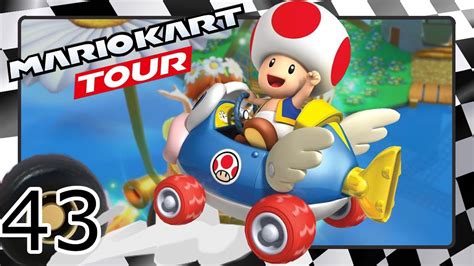 Mario Kart Tour Toad Cup Blumen Tour Saison Youtube