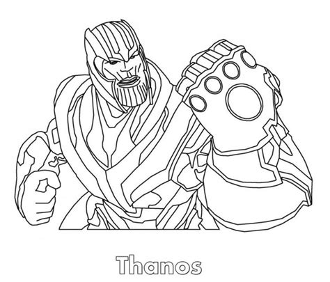 picture avengers infinity war coloring pages printable