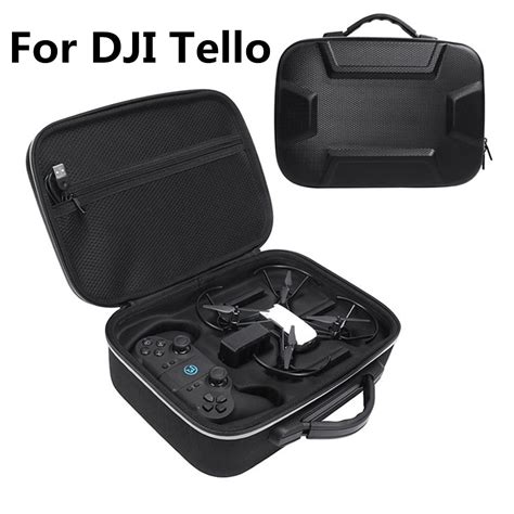 waterproof travel pu eva carry bag  dji tello  protective storage case  dji tello drone