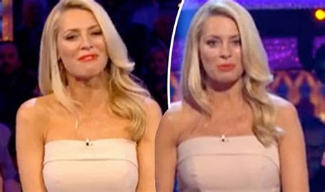 Strictly Come Dancing 2017 Tess Daly S Nipples Cause Viewer Meltdown