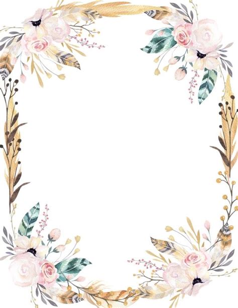 watercolor floral background customize   designs