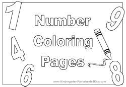 number coloring pages   coloring pages  printable numbers