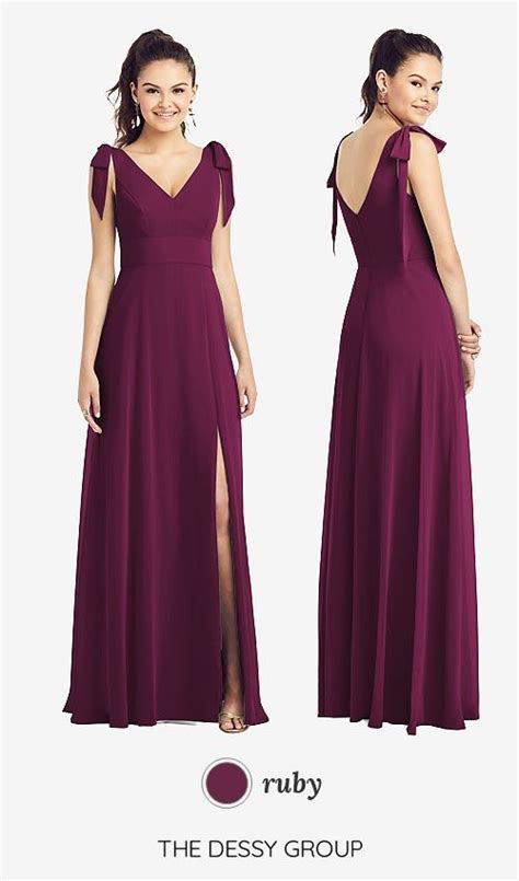 Mismatched Wine Red Bridesmaid Dresses Red Bridesmaid Dresses